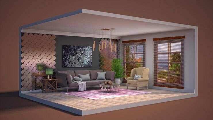 Дизайн дома в 3D