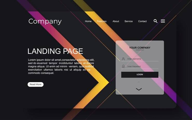 Вёрстка страницы сайта